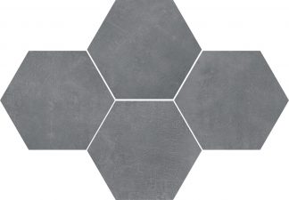 Ceramika Color - Stark Mosaic Hexagon Pure Grey