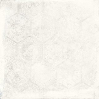 Porcelaingres De Tiles - Soft Concrete - HEXAGON WHITE
